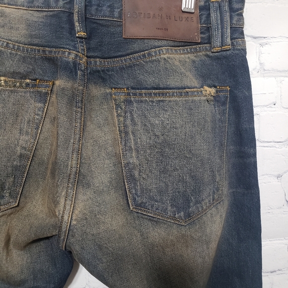 Men's Artisan De Luxe 32×34 Sergio Jeans in Indigo NWT - Picture 9 of 16